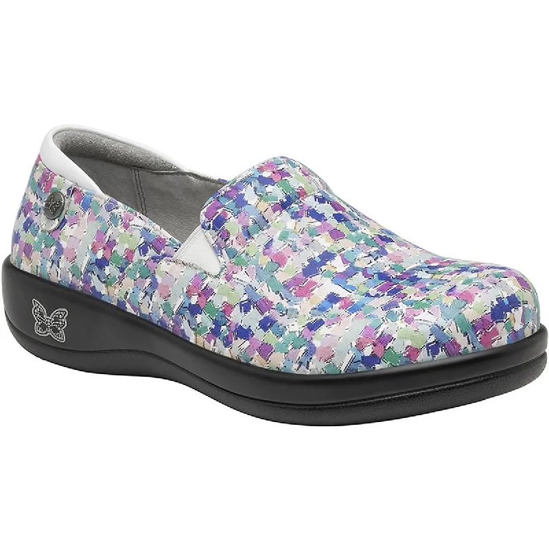 Alegria Womens Keli Leather Casual Clogs