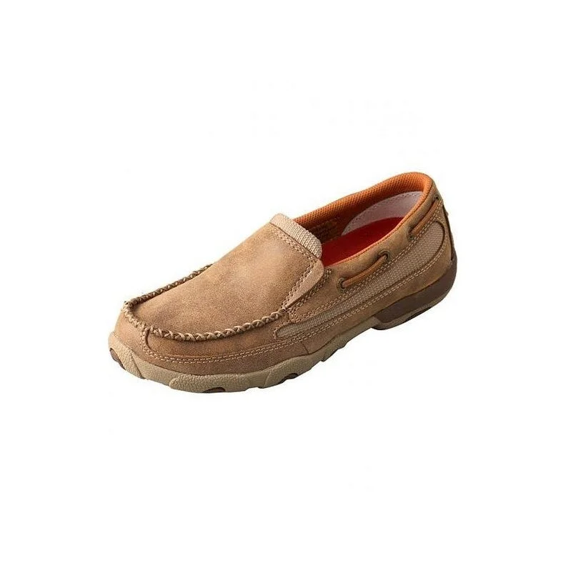 Twisted X Casual Shoes Womens Driving Mocs Slip On Bomber WDMS005