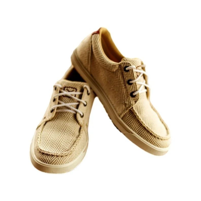 Twisted X Casual Shoes Womens Lace Up Kicks Sand White WCA0082