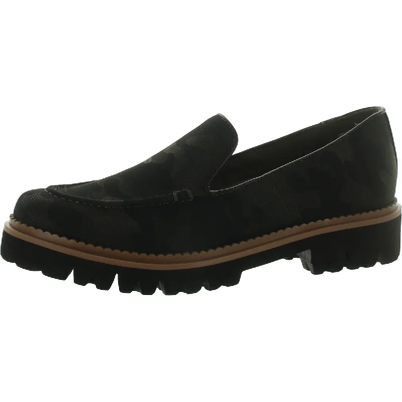 Womens Slip On Round Toe Loafers