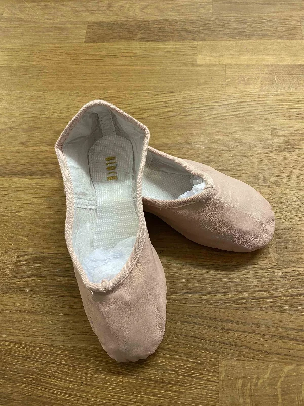 Bloch Pink Leather Split Sole Ballet Shoe S0202