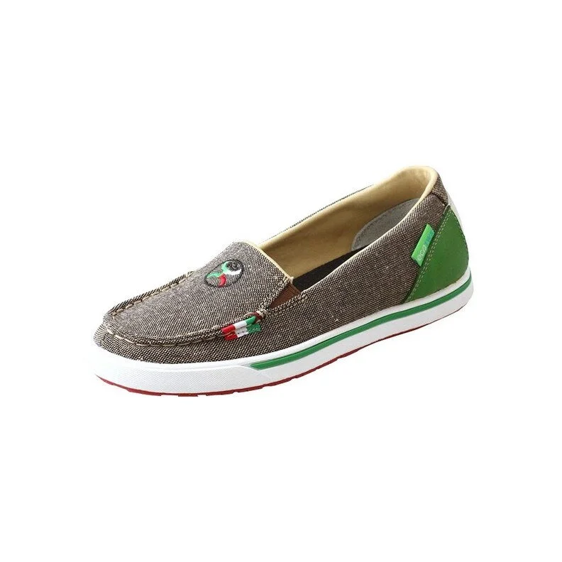 HOOey Casual Shoes Womens Loper Slip On Eco Dust Multi WHYC028