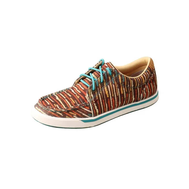 Twisted X Casual Shoes Womens Fabric Kicks Brown Multi WCA0059