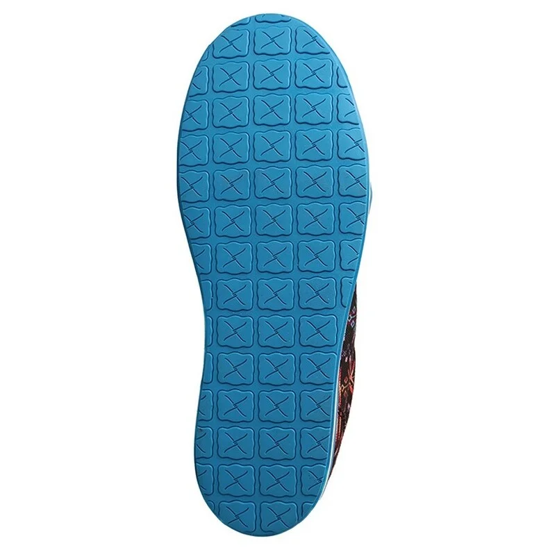 Twisted X Casual Shoes Womens Rubber Outsole Blue Aztec WCA0040