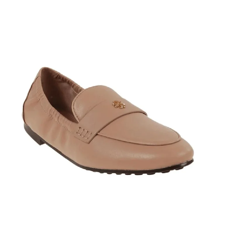 Tory Burch Womens Ballet Loafers Almond Flour