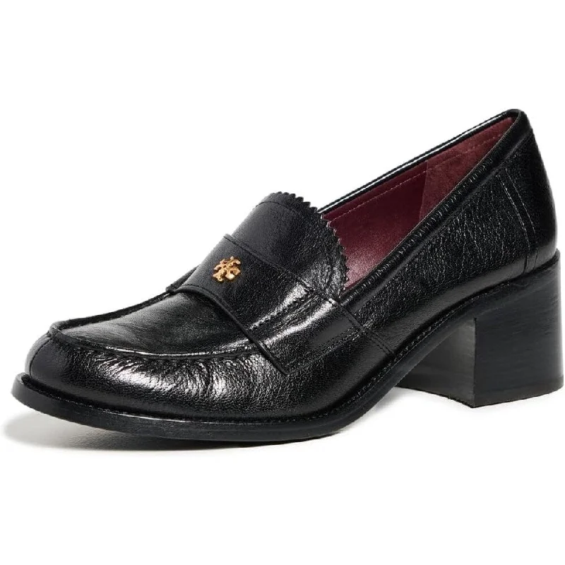 Tory Burch Womens Classic Heeled 55mm Loafers Perfect Black