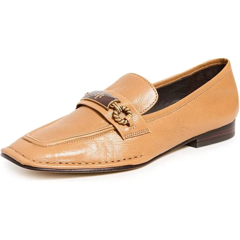 Tory Burch Womens Perrine Loafers Caramel Corn