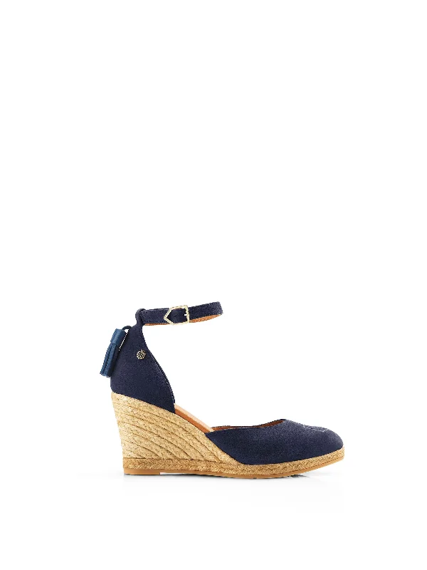 Monaco Wedge - Navy