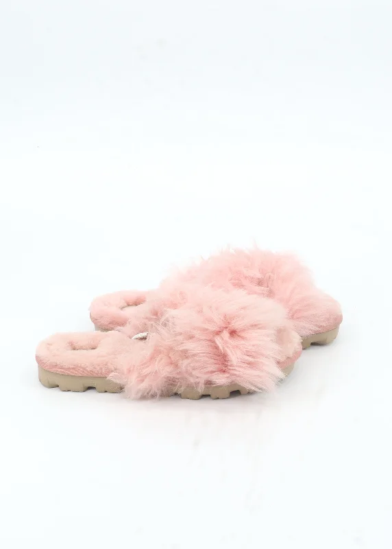 Women's Fur Slippers,Pink