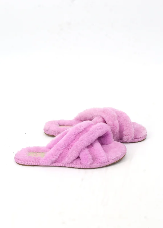 Women's Fur Slippers,Pink