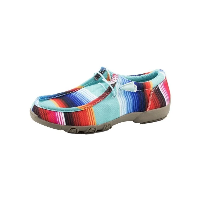 Roper Casual Shoes Womens Chillin Serape Blue 09-021-1791-2868 BU