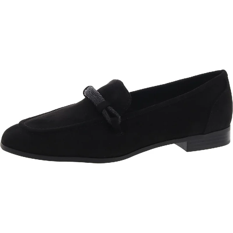 Bowery Womens Suede Flat Loafers