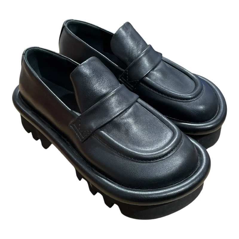 JW ANDERSON(J.W.ANDERSON)/Loafers/EU 36/Leather/BLK/