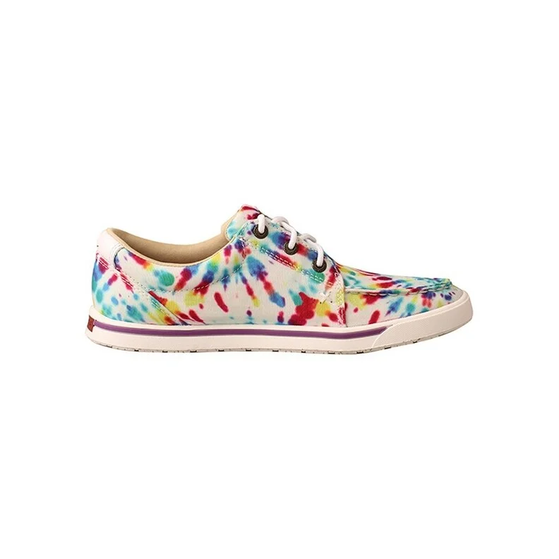 Twisted X Casual Shoes Womens Classic Lace Up Multi Tie Dye WCA0037