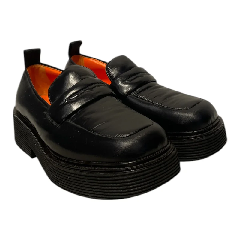 MARNI/Loafers/EU 39.5/Nylon/BLK/Padded Loafers