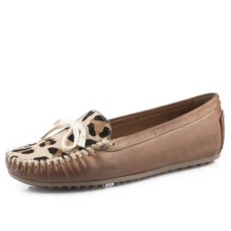 Roper Casual Shoes Womens Lilly Burnished Leopard 09-021-0990-2913 TA