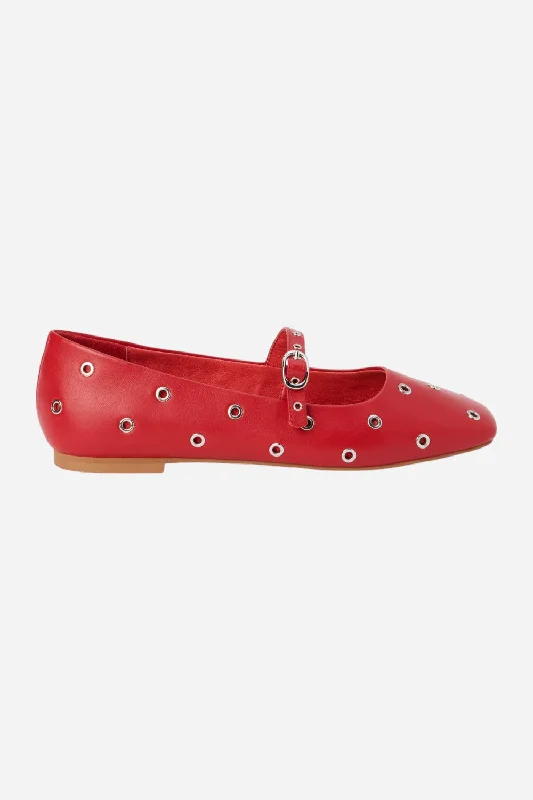 Matisse Mick Ballet Flat in Red