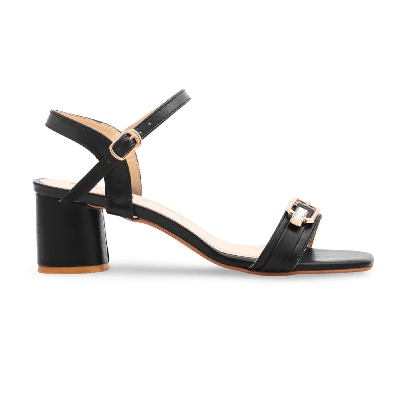 Black Formal Sandal FR5212