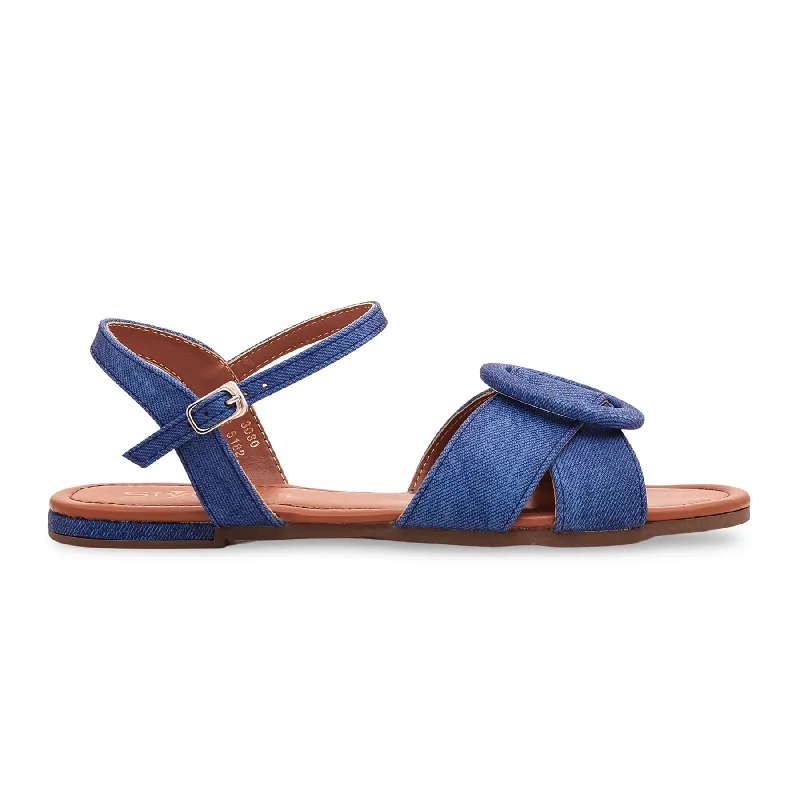 Blue Formal Sandal FR5182