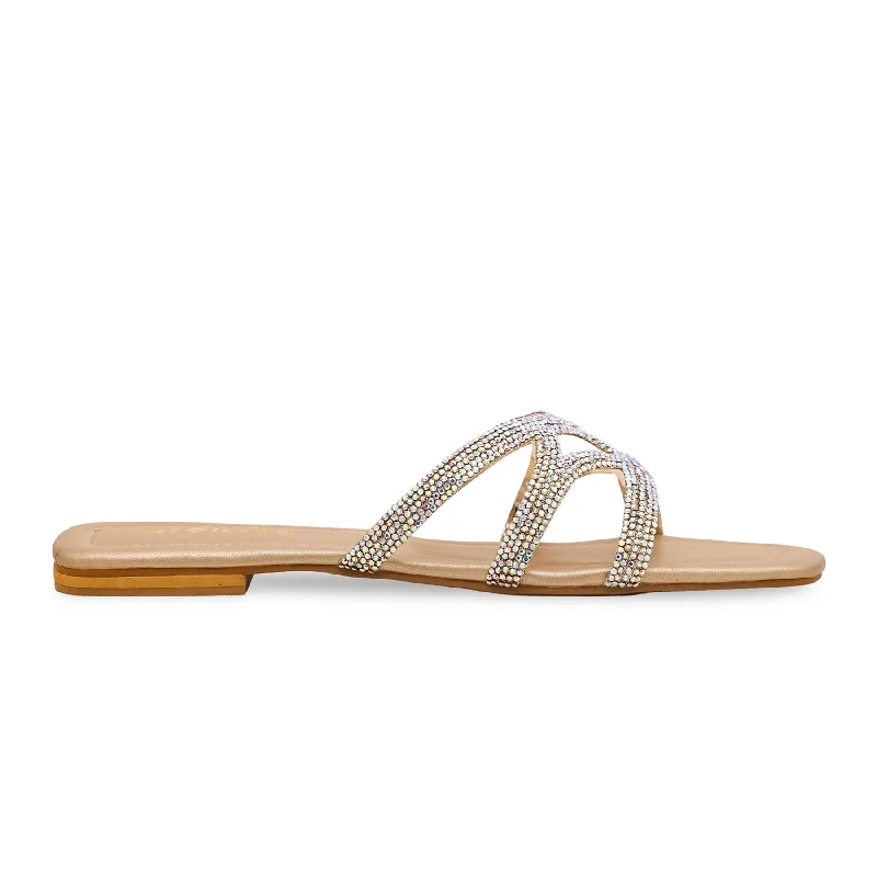 Golden Fancy Chappal FN7696