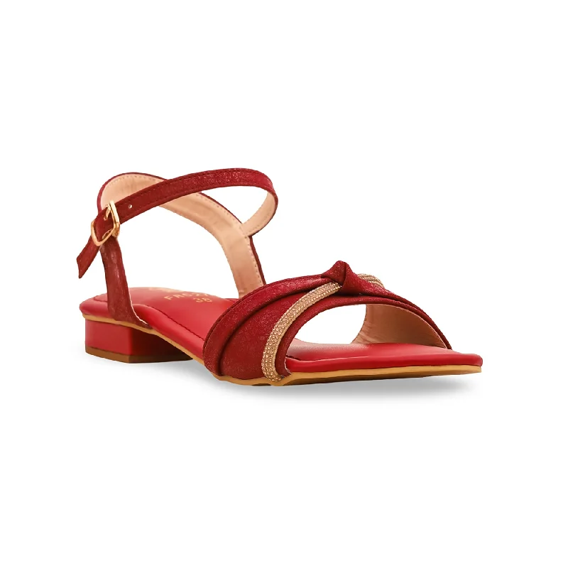 Maroon Formal Sandal FR5276