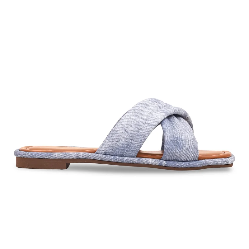 Sky Blue Formal Slipper FR8071