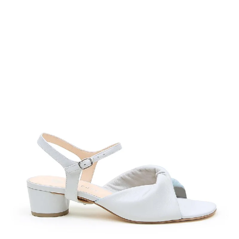 Cloud Grey Lo Twist Sandal + Jackie Strap