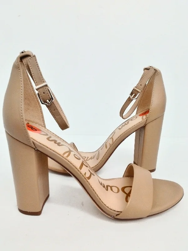 Sam Edelman Women's Yaro Nude Heeled Sandals Size 8 M