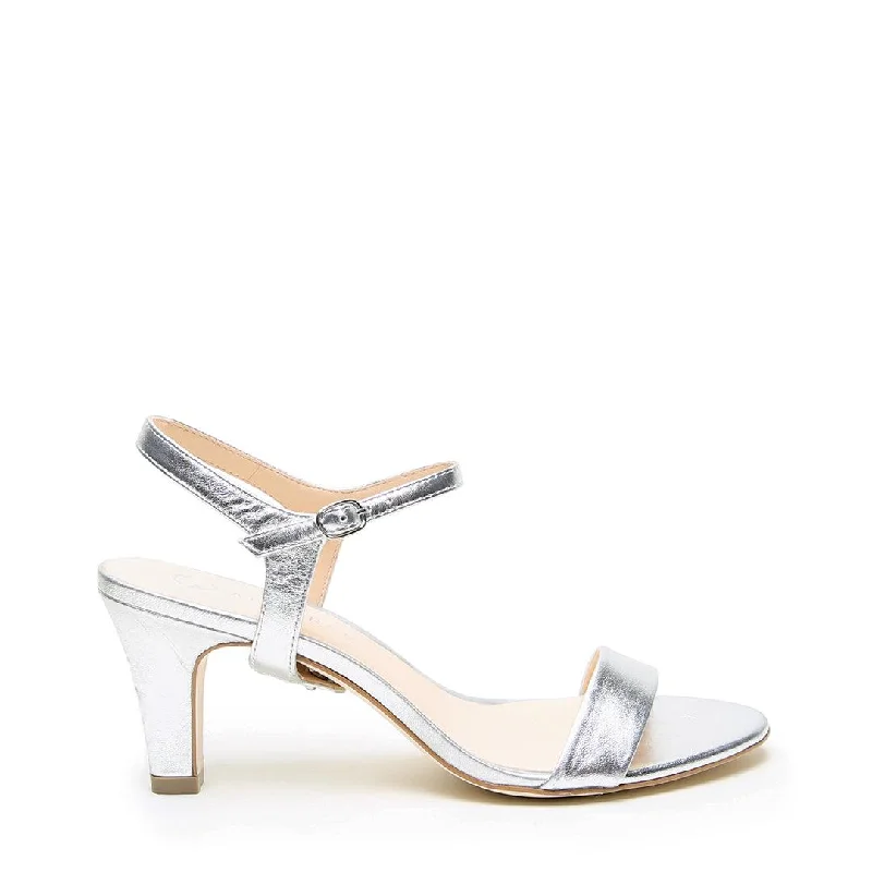 Silver Open Toe + Jackie Strap