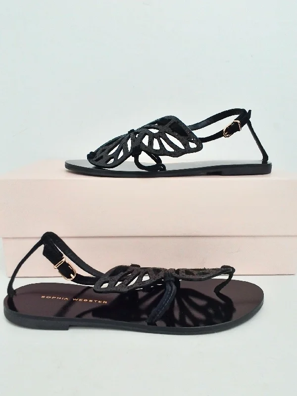 Sophia Webster Women's Black Sandals Size 36.5