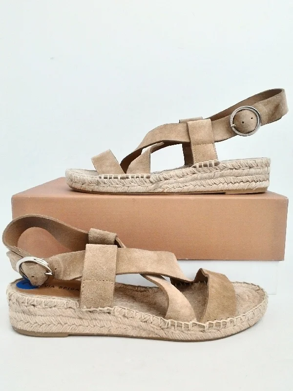 Via Spiga Women's Gia Desert Suede Sandal Size 7