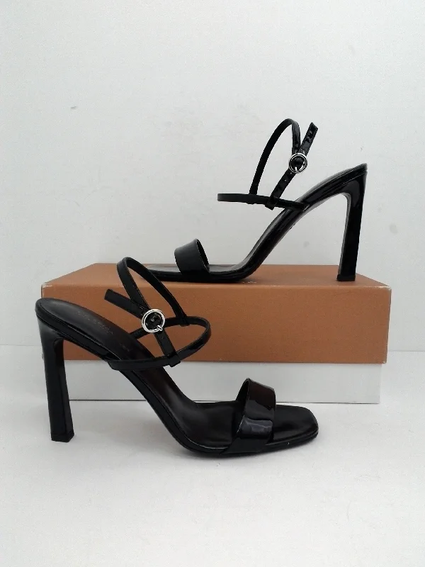 Via Spiga Women's V-Ren Black Heeled Sandal Size 8.5M